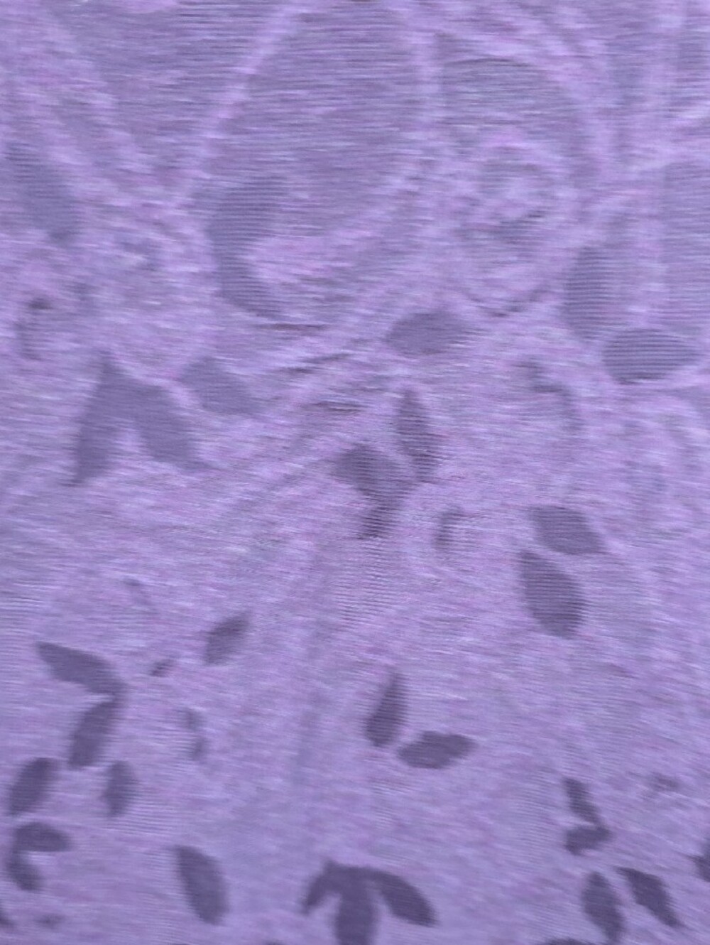 Simply Vera Vera Wang Purple Floral-Texture Tank Top - Picture 5 of 10